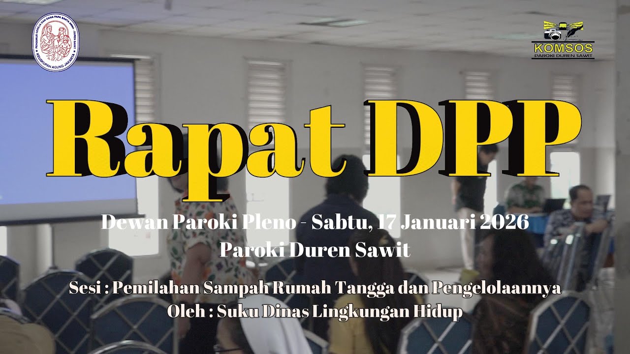 RAPAT PLENO | SABTU, 17 JANUARI 2026 | PAROKI DUREN SAWIT