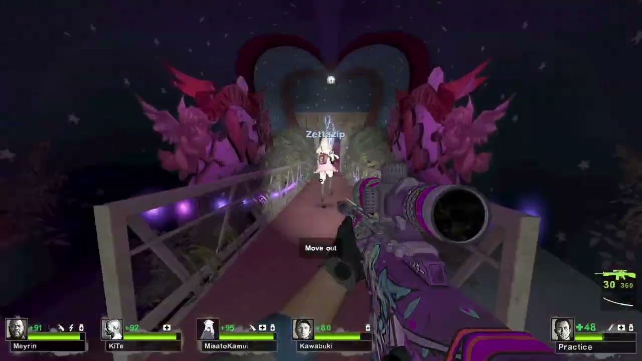 [L4D2] Custom Map Dark Carnival Remix Hard Eight Expert. Played on FFC(Funny Fat Cat) Server