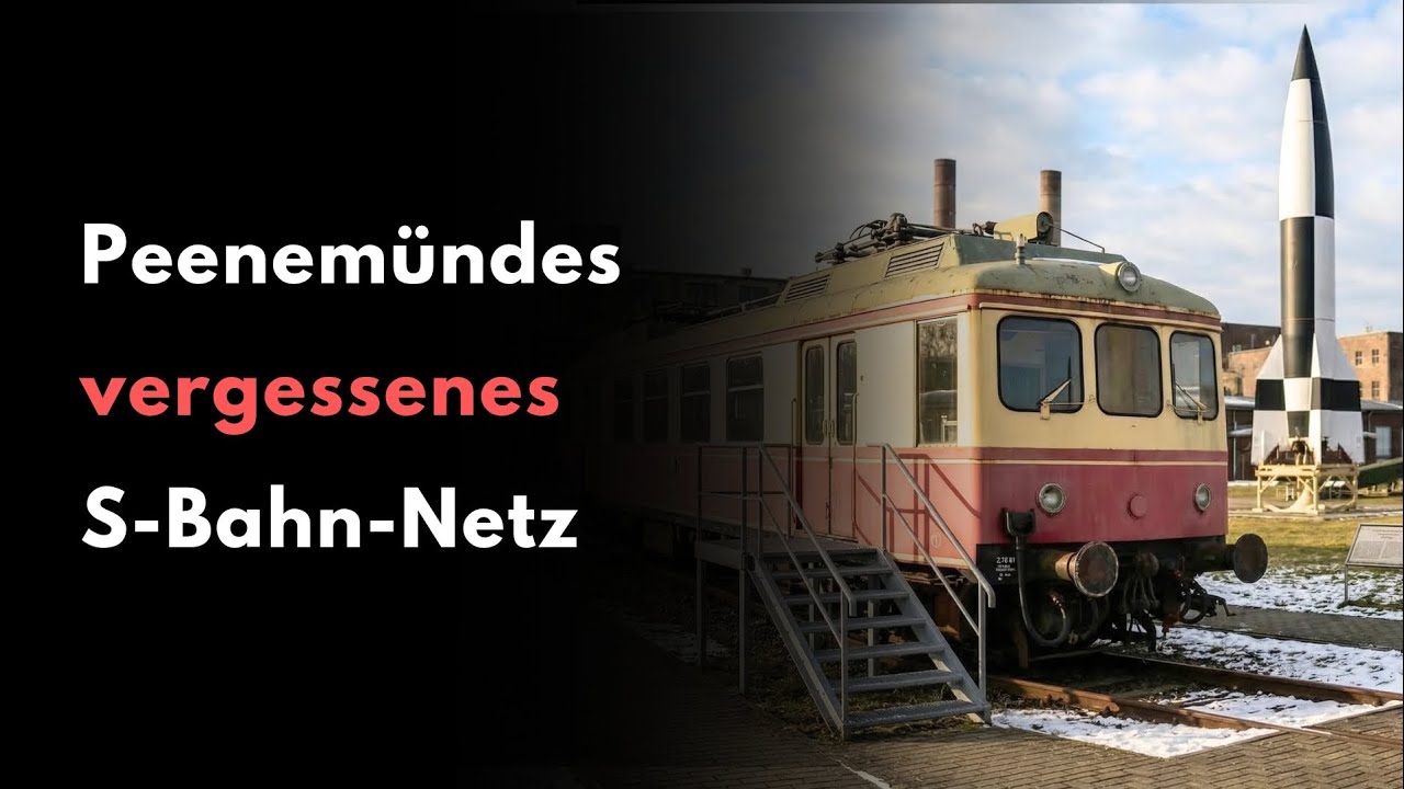 Die vergessene S-Bahn von Peenemünde – Deutschlands ungewöhnlichste Werkbahn
