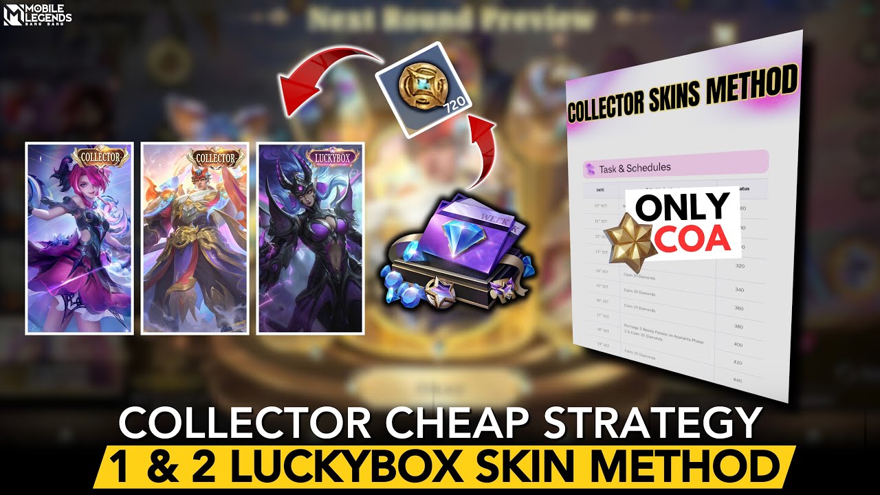 CHEAPEST WAY TO GET MARCH CC| RETURNING CC & LUCKYBOX SKINS| STARTS 1570 COA ⭐️🥳| USE ONLY COA