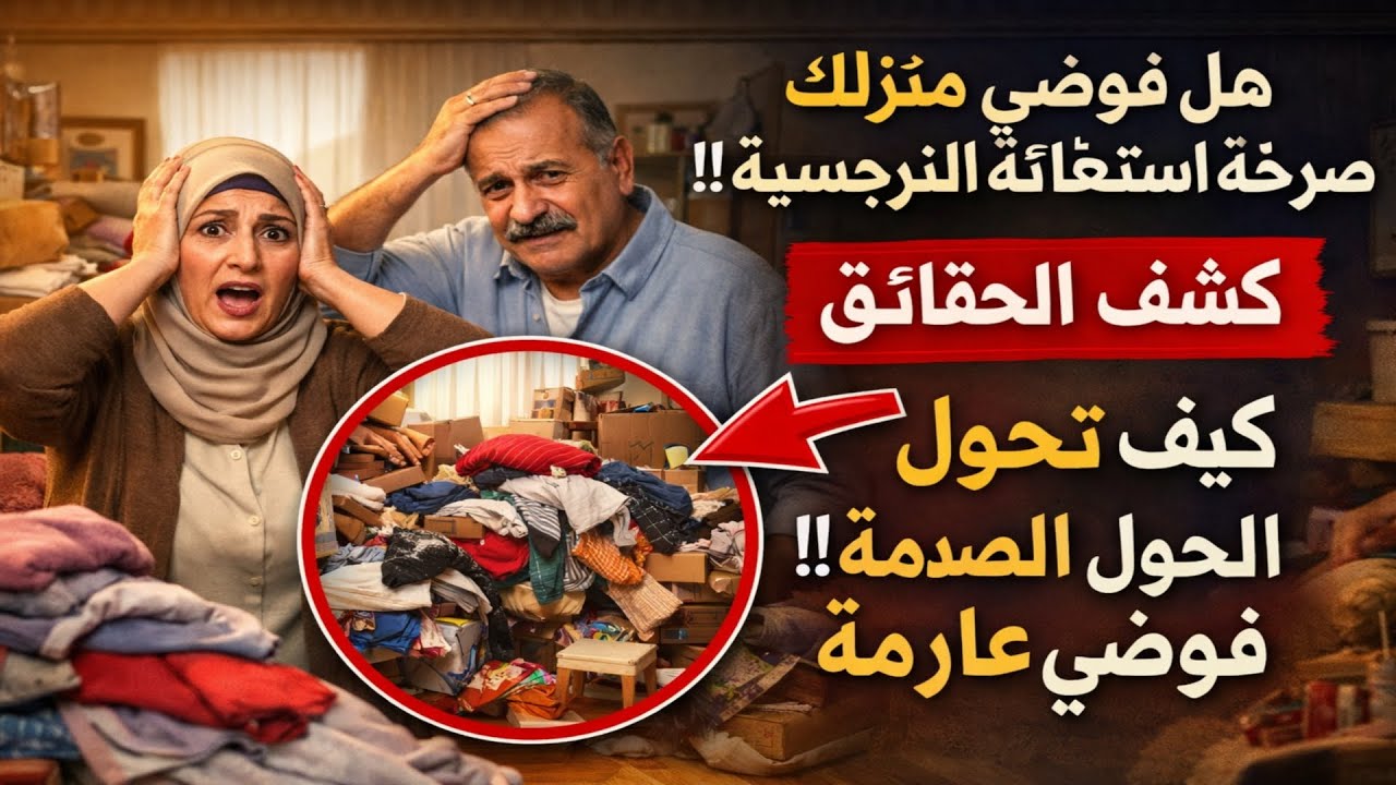 هل فوضى منزلك صرخة استغاثة؟ كشف الحقائق: كيف تحوّل صدمة الإيذاء النرجسي بيتك إلى فوضى عارمة.