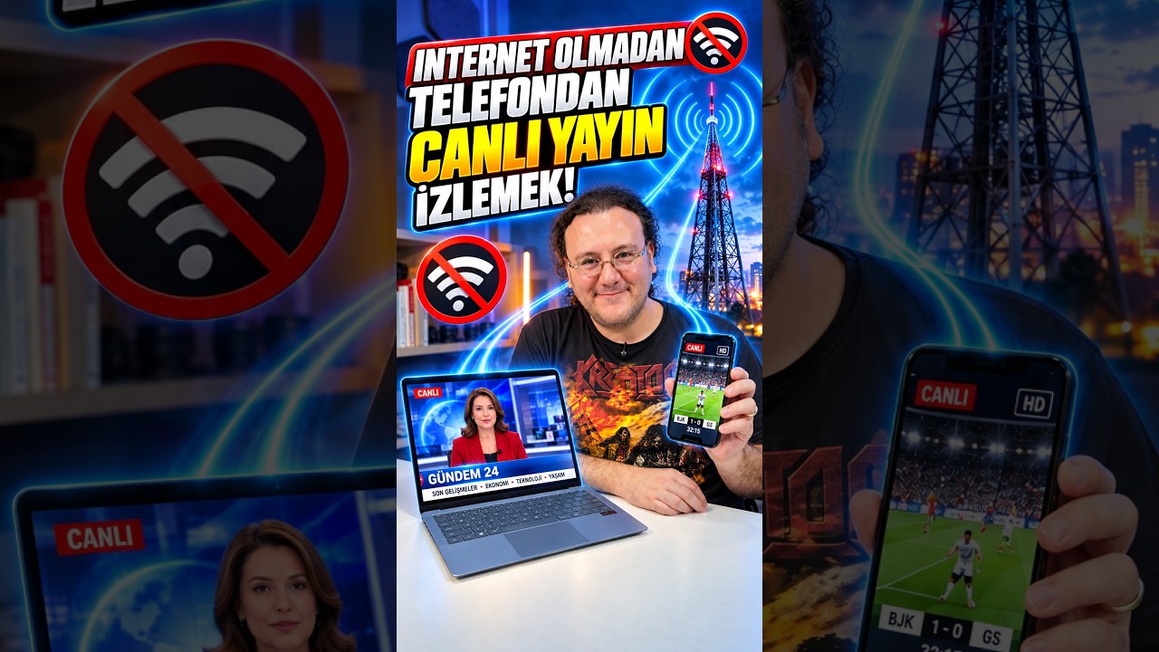 İnternet olmadan telefonda TV izlemek! Telefonlara eski anten mantığını geri getiren D2M teknolojisi