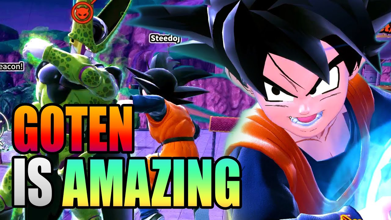 LEVEL 4 GOTEN IS OVERPOWERED Season 1 Final Update! Dragon Ball The Breakers
