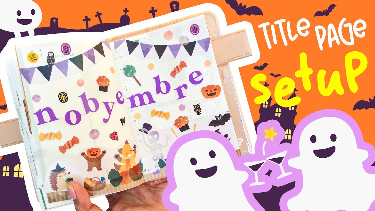 November Title Page Setup 2025 | Tweetums 🍂