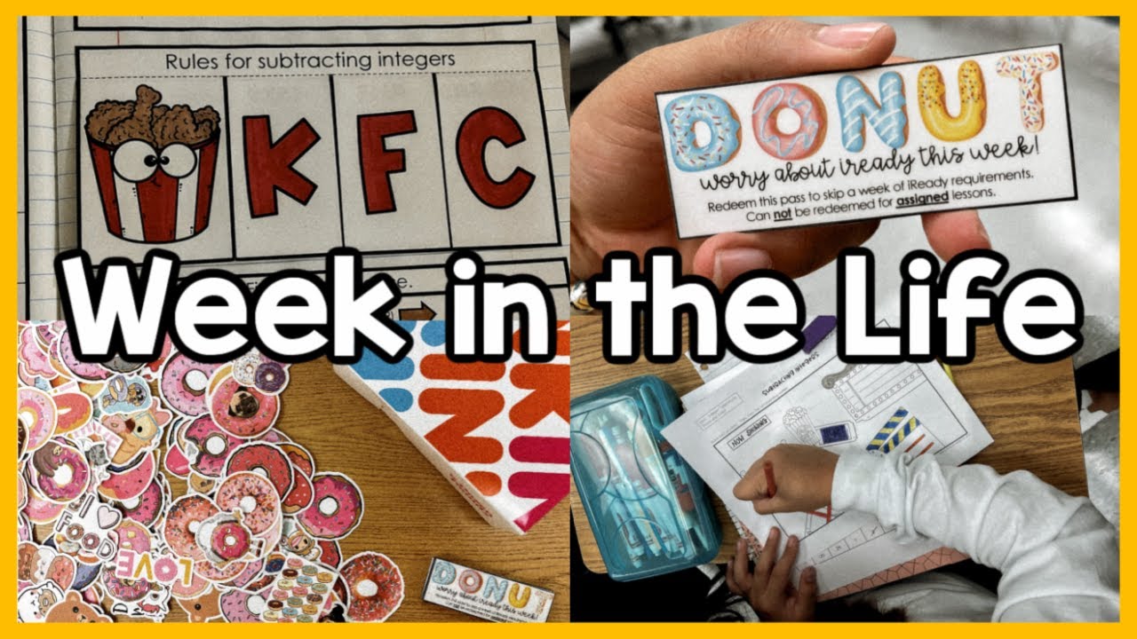 subtracting integers, iready rewards, open house + more | #WITL of a Middle School Math Teacher Ep.4