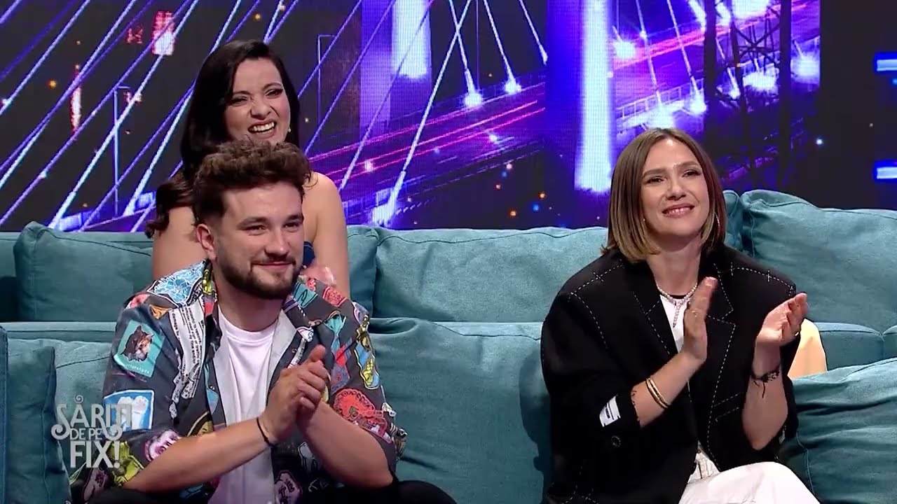 SĂRIȚI DE PE FIX | Scenă la sol cu Mihai Rait, Emily Burghelea, Paul Ipate și Anisia Gafton