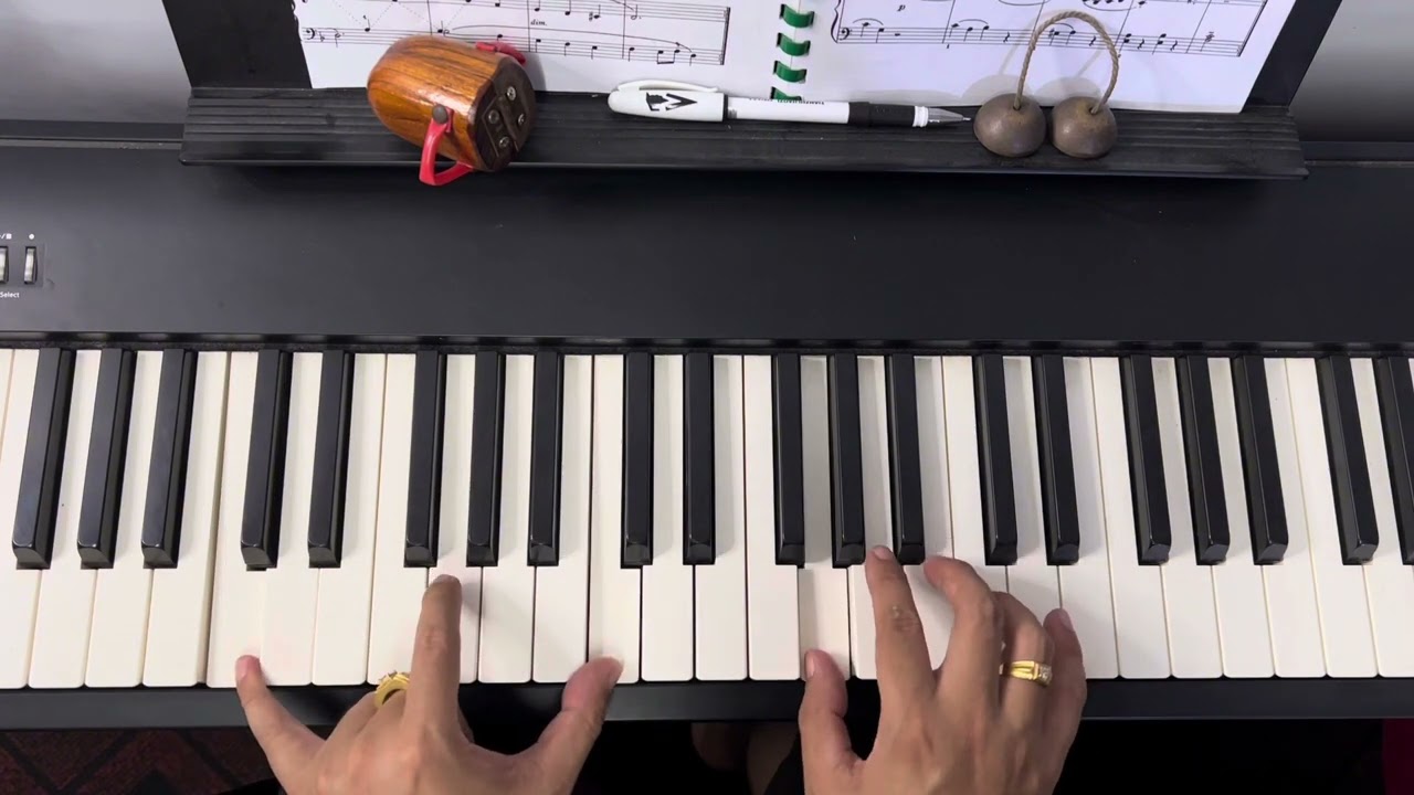 ဘယ်ပန်းချီရေးလို့မမီ (A) #pianotutorial