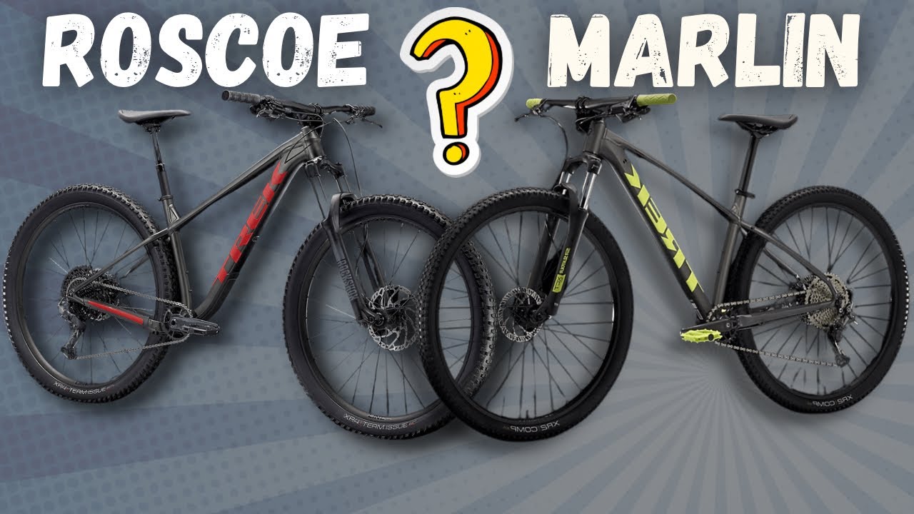 Как выбрать свой первый горный велосипед новичку | Trek Marlin или Trek Roscoe