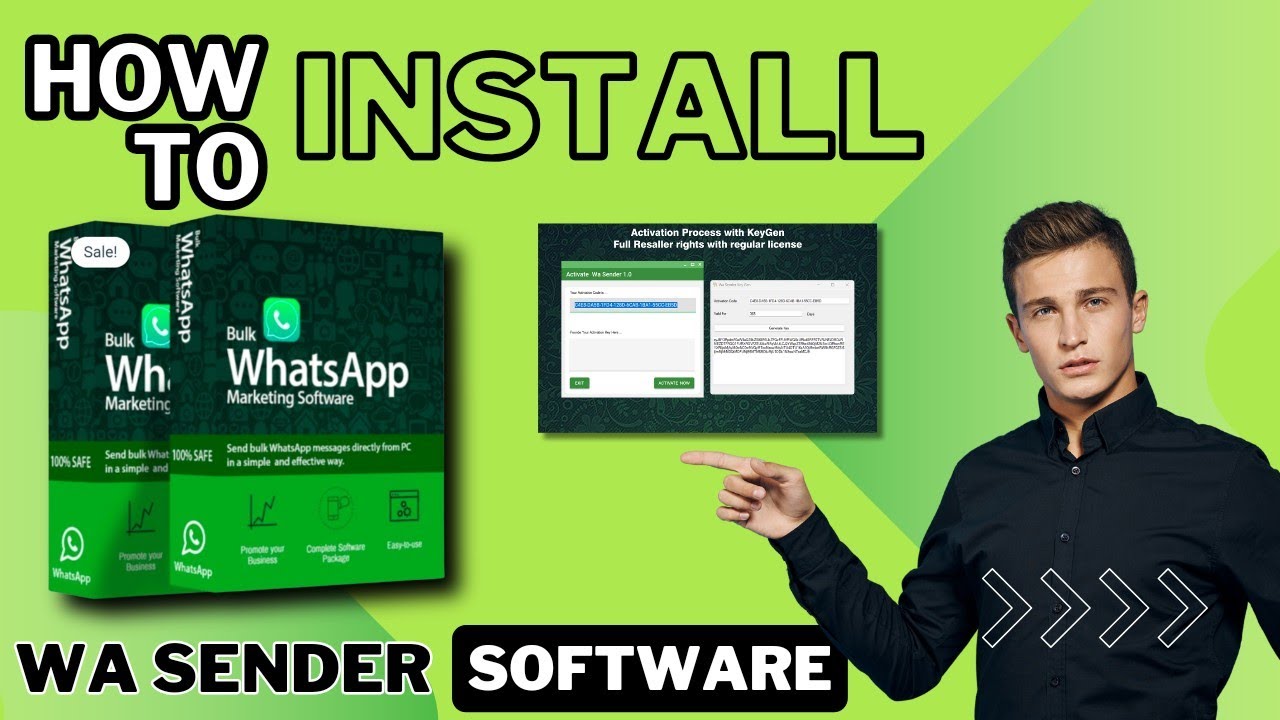 How to Install Wa sender Software | WhatsApp Bulk Sender Software Installation Guide