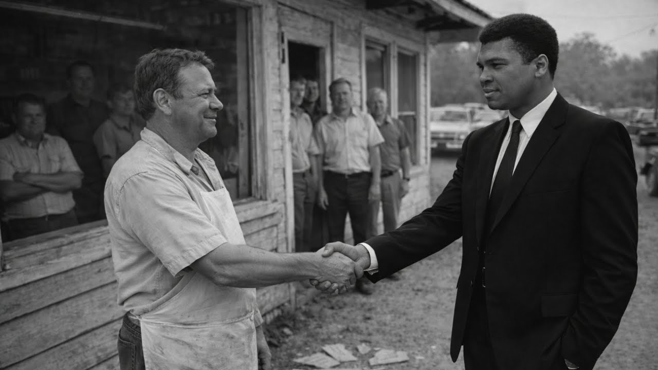 Muhammad Ali Entre Dans un Restaurant 