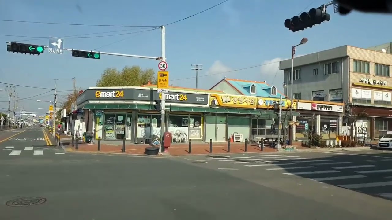 장항읍의 중심도로 장항로