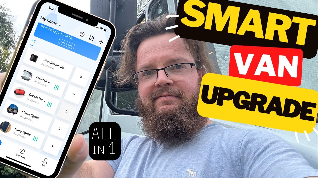 Smart Van Upgrade - Control Fans, Diesel Heater Or ANY 12V Electrics Via APP or VOICE!