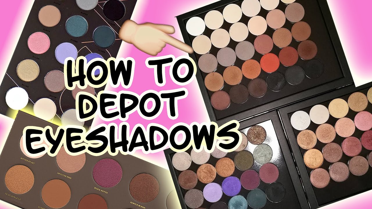 How to Depot Zoeva Palettes