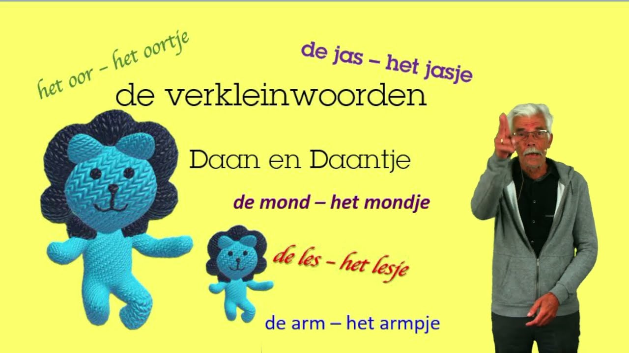 grammatica niveau:A1/A2 verkleinwoorden