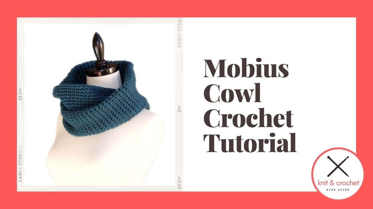 One Skein Mobius Cowl Free Crochet Pattern Workshop ~ Easy and Fast Crochet Gift Project