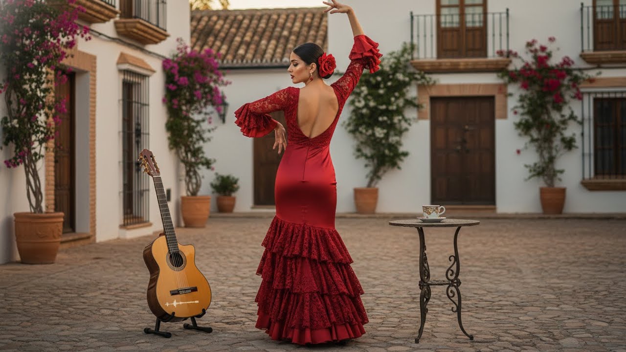 Spanish Romantic Rumba Breeze 🌹🔥 A Relaxing Flamenco Instrumental Journey Embracing Your Soul Deeply