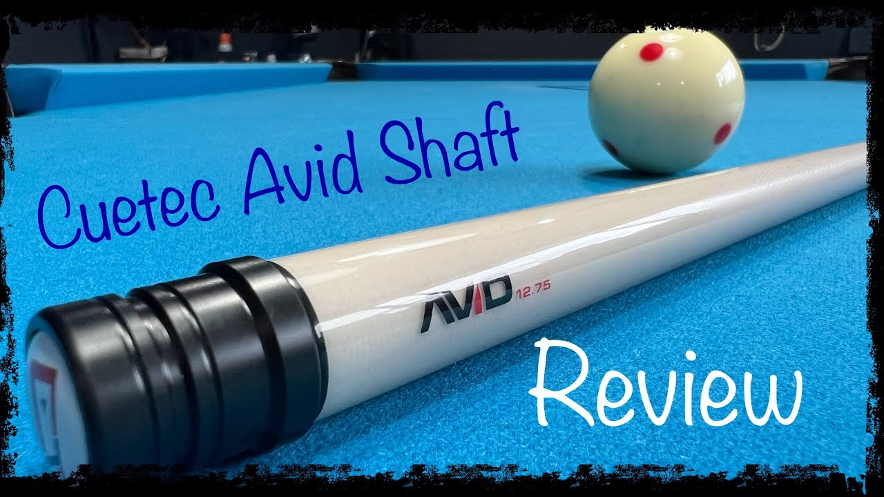 Cuetec AVID Shaft Review | Best Value | High Quality Low Deflection Shaft | Glass Bonded Maple