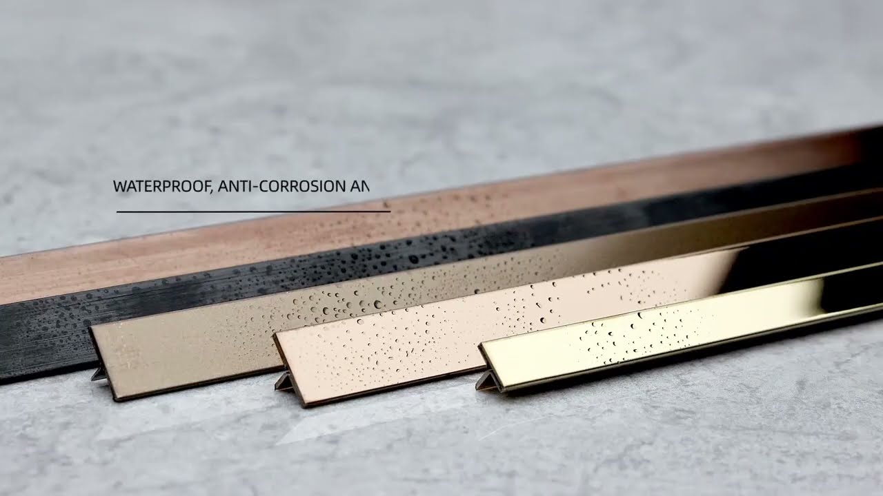 Stainless Steel T Shape Tile Trim