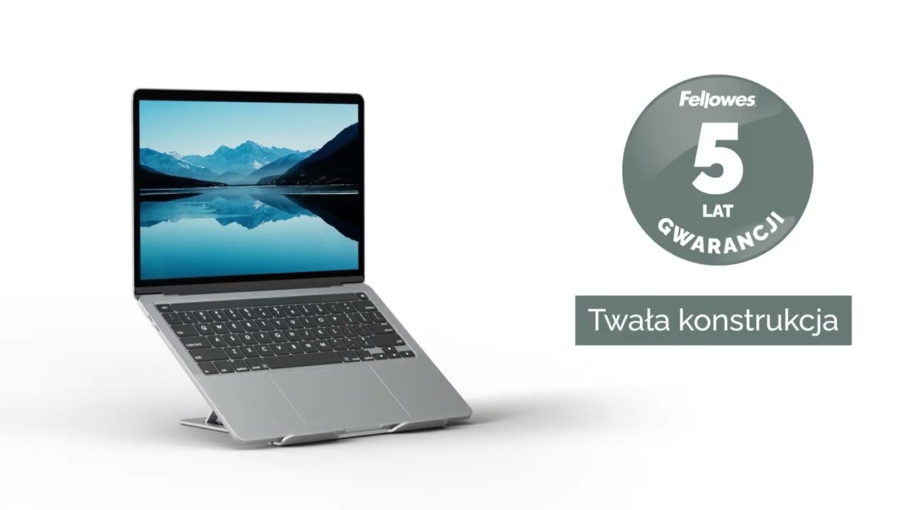 Przedstawiamy przenośną podstawkę pod laptopa Alumia&trade;