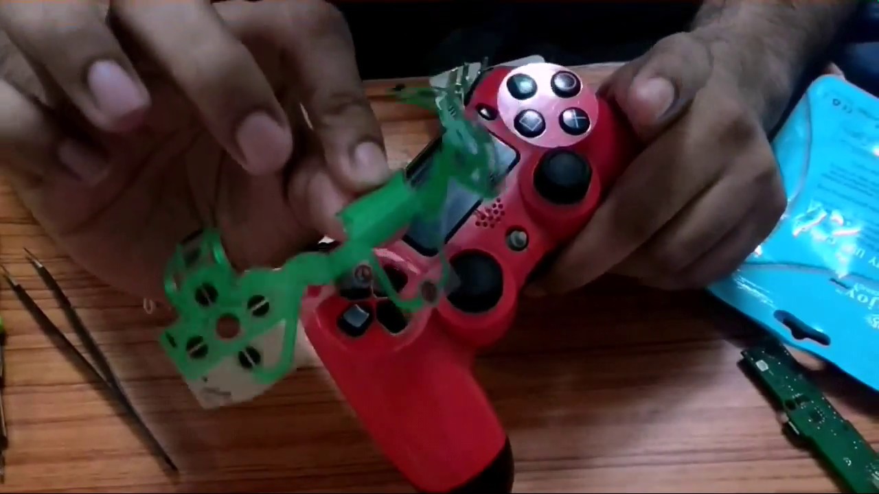 How to Fix PS4 Controller with orange Light that turn On Then off#PS4 Controller PS button not work
