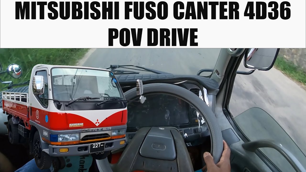 Mitsubishi Fuso Canter (4D36 engine) POV Drive Kandy Sri Lanka