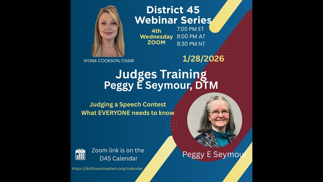 2026 Feb 28  D45 Judges Training