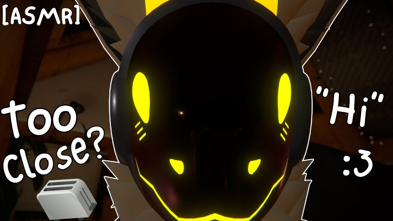 [Furry ASMR] Protogen gives you SUPER Close-up triggers :3 [Sleep-aid] [Soft-spoken] [Whispering]