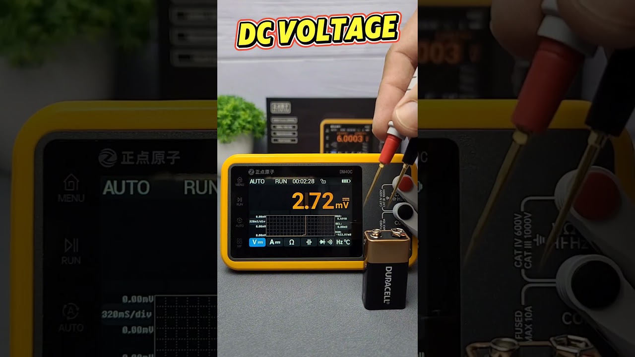 Alientek DM40 Touchscreen 3-in-1 Multimeter, Oscilloscope & Signal Generator #multimeter #dm40