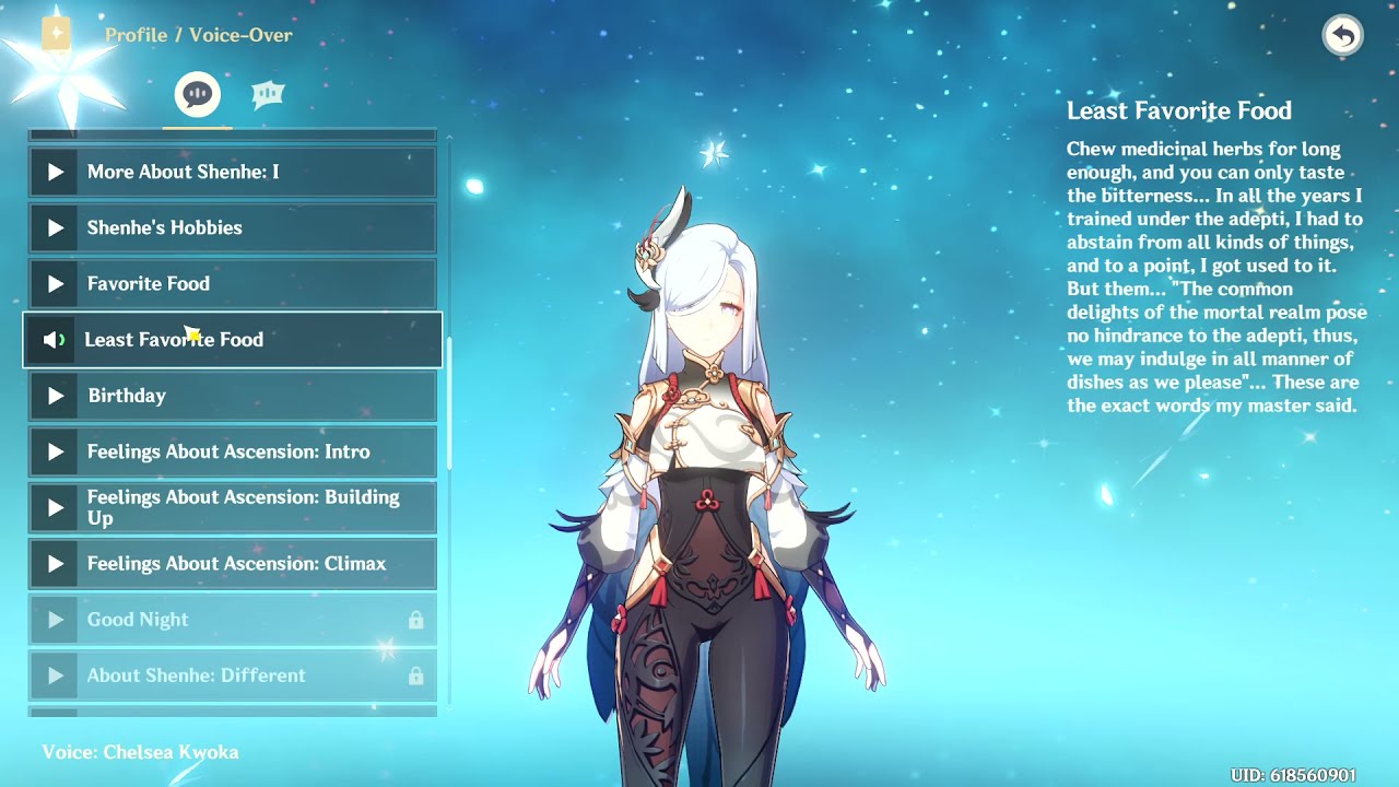 shenhe imitating cloud retainer