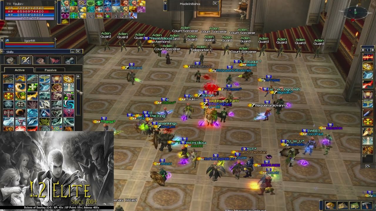 Lineage 2 - Elite Clan ChaosHumanity Siege 04/08/2024