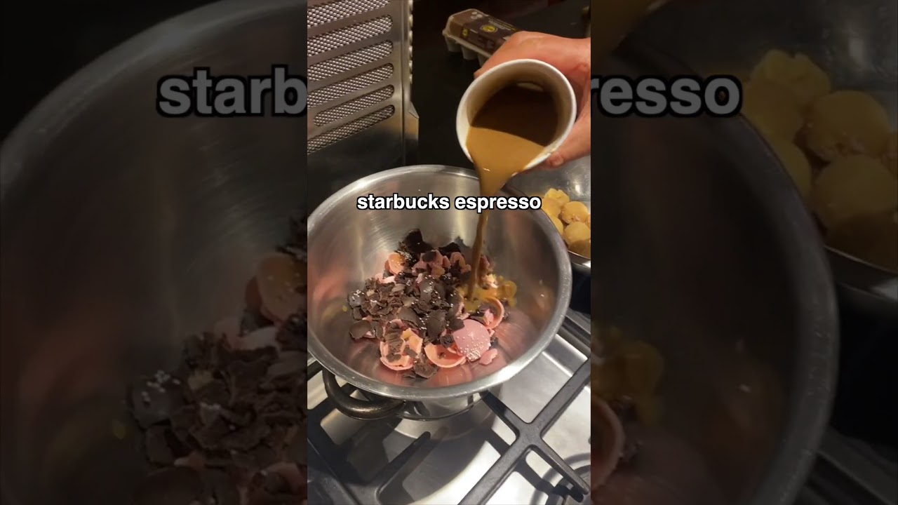 Iron Chef Dad turns Starbucks GOURMET!