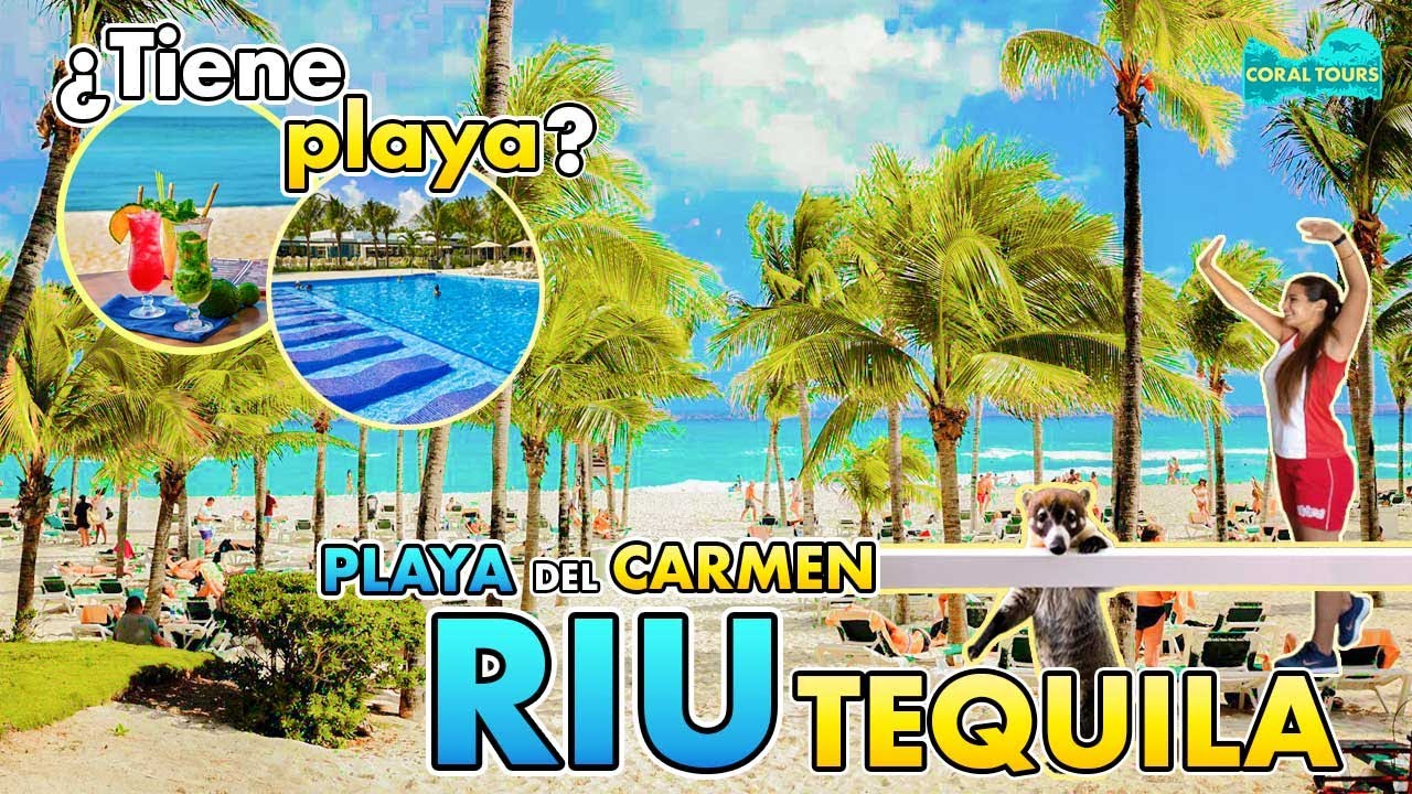 Riu Tequila en Playa del Carmen 🌴🦜 ¡3 HOTELES POR 1! 🤯Resort 5 estrellas