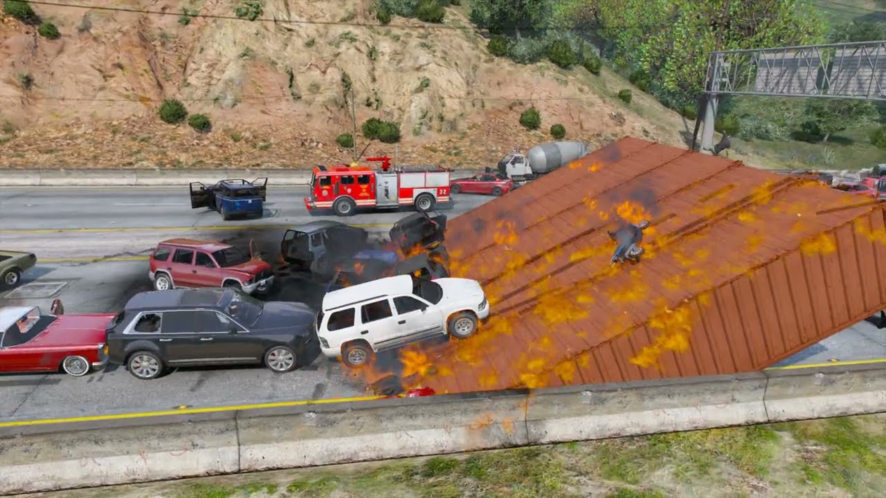 Daily Highway Stunt Jump - Grand Theft Auto V 2026 01 05