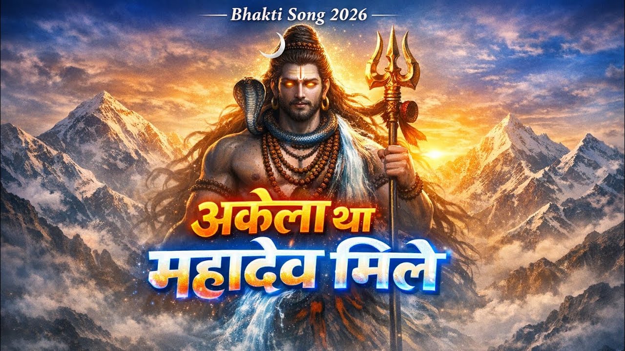अकेला था Mahadev मिले  | Heart Touching Shiv Bhajan 2026 | Sad Bhakti Song | Sad Shiv Song #mahadev