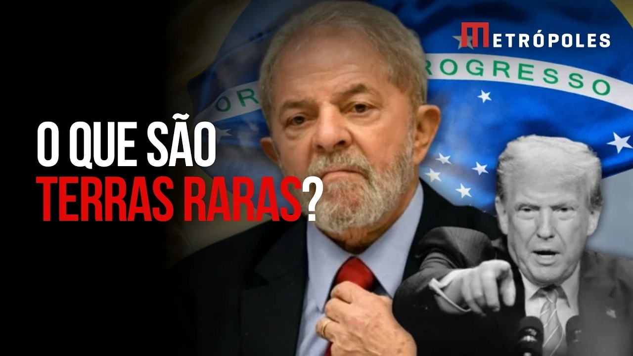 Entenda o que são terras raras e por que o Brasil entrou no radar dos EUA