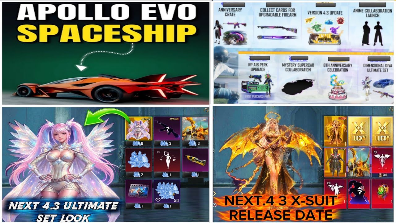 🔴 BGMI NEXT ULTIMATE SET FINALLE DATE PRIZE PATH NEW X-SUIT RETUN X-SUIT FOOL M416 4.3 UPDATE 👍