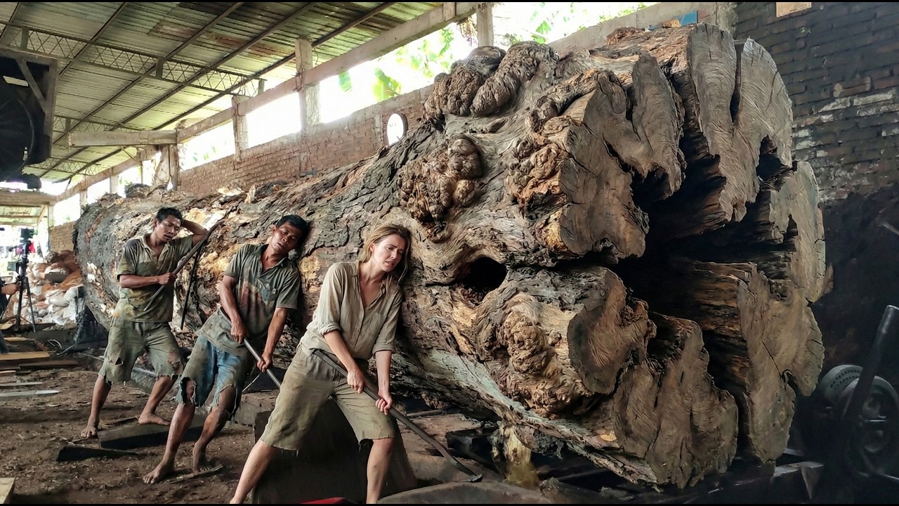 Legendary Hardwood Put to the Ultimate Sawmill Test