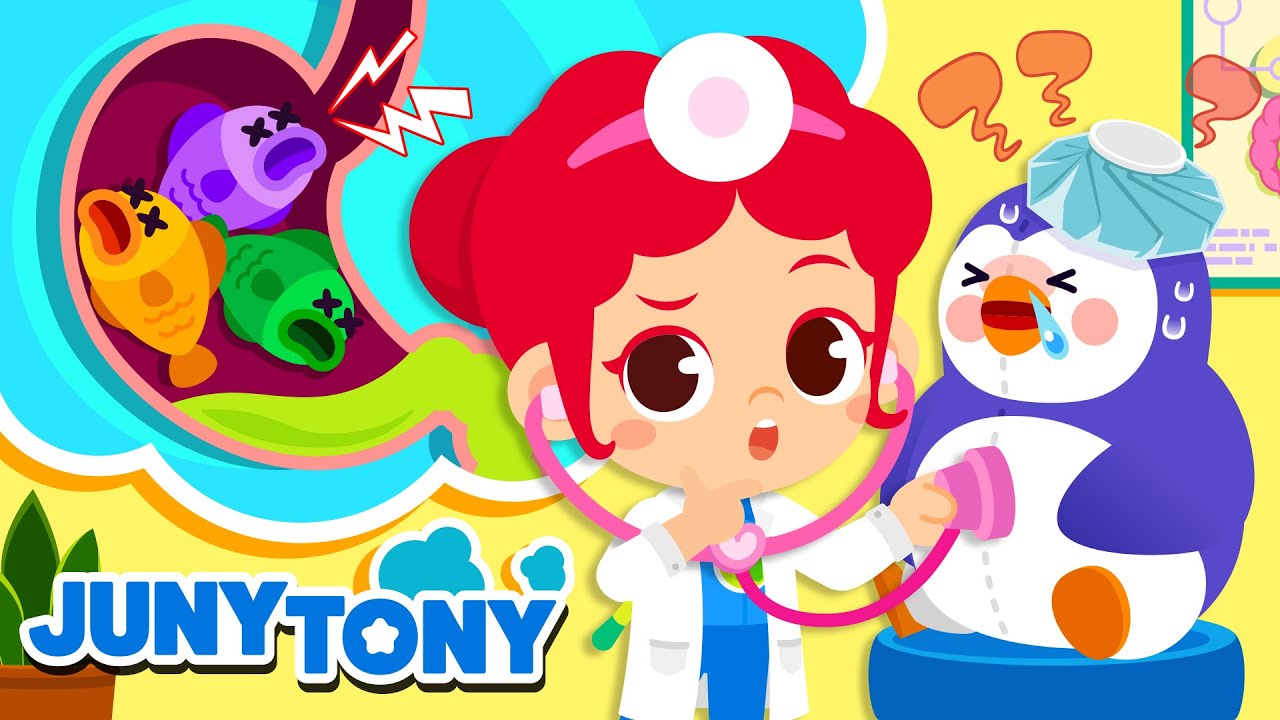 Doctor Checkup Song | Going To The Doctors | +More Sick Songs | Kids Songs & Stories | JunyTony