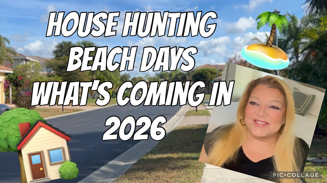 House Hunting || Beach Days || What’s coming in 2026