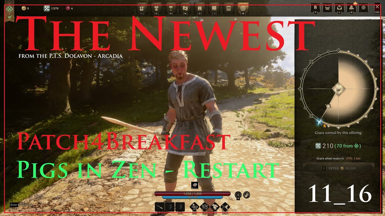 11_16 НОВЕЙШЕЕ в Pax Dei - Баг в бою с мобами ИСПРАВЛЕН? Это патч для завтрака.