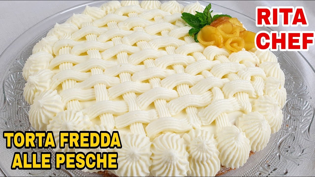 ⭐ ХОЛОДНЫЕ ПЕРСИКИ ТОРТ🍑РИТА ШЕФ-ПОВАР⭐