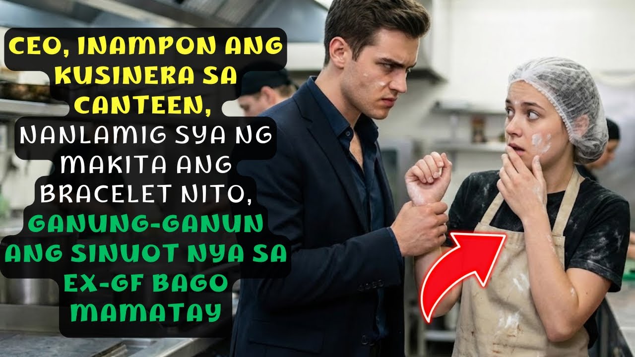 CEO, INAMPON ANG KUSINERA SA CANTEEN, NANLAMIG SYANG MAKITA ANG BRACELET NITO, GANUNG-GANUN ANG 
