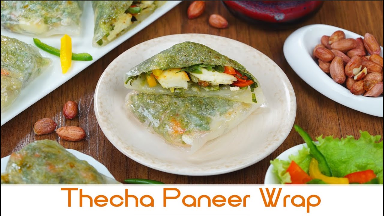 Thecha Paneer Wrap