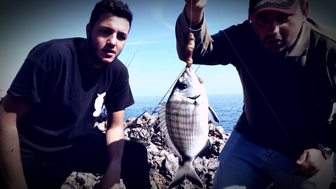 Rock Fishing giornata movimentata e canne in piega!!