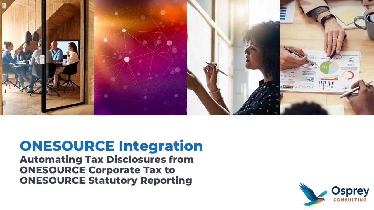 ONESOURCE Integrations (ONESOURCE Corporate Tax to ONESOURCE Statutory Reporting)