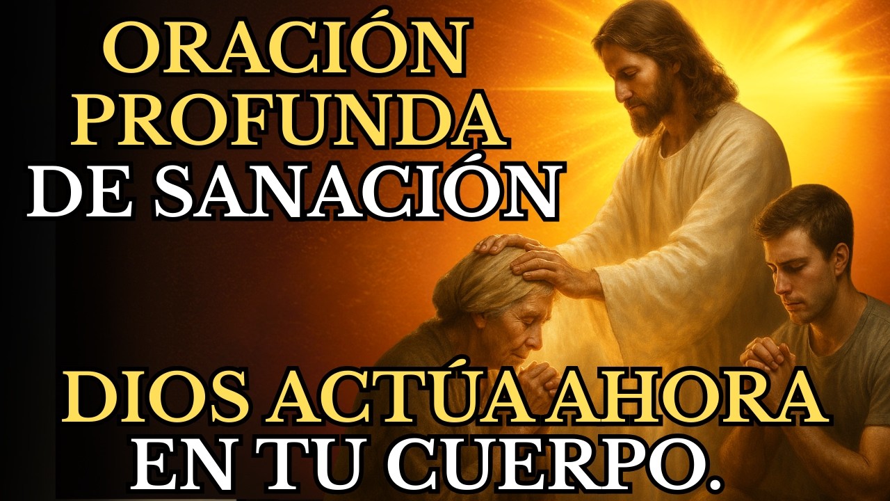 DIOS ESTÁ SANANDO TU CUERPO | ORACIÓN PODEROSA para RECIBIR MILAGROS