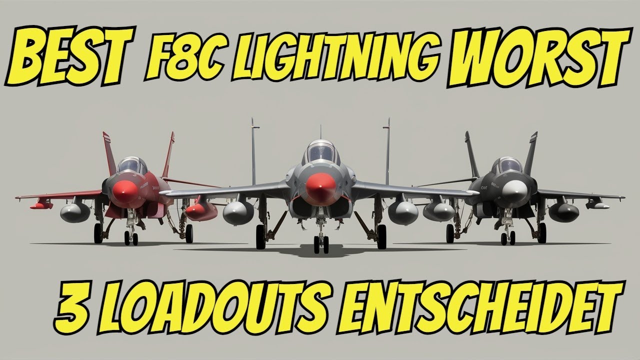 Star Citizen | F8C Lightning | 3 Loadouts  | Welches ist Besser Eure Meinung ?