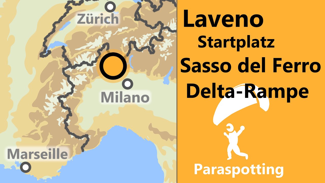Delta-Rampe Sasso del Ferro Laveno Lago Maggiore | Paraspotting