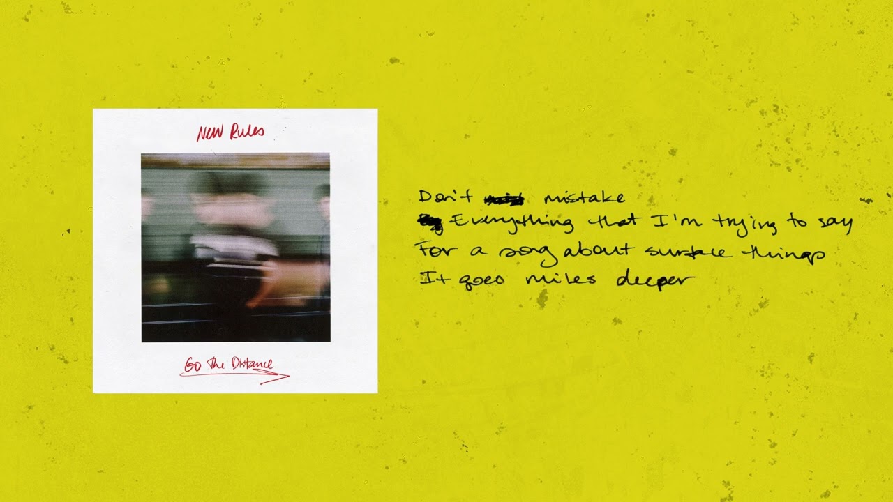New Rules - Lucky Me (Official Lyric Video)