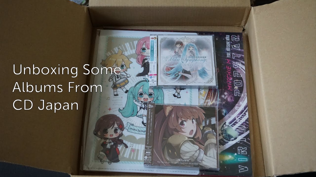 Unboxing Some Albums From CD Japan